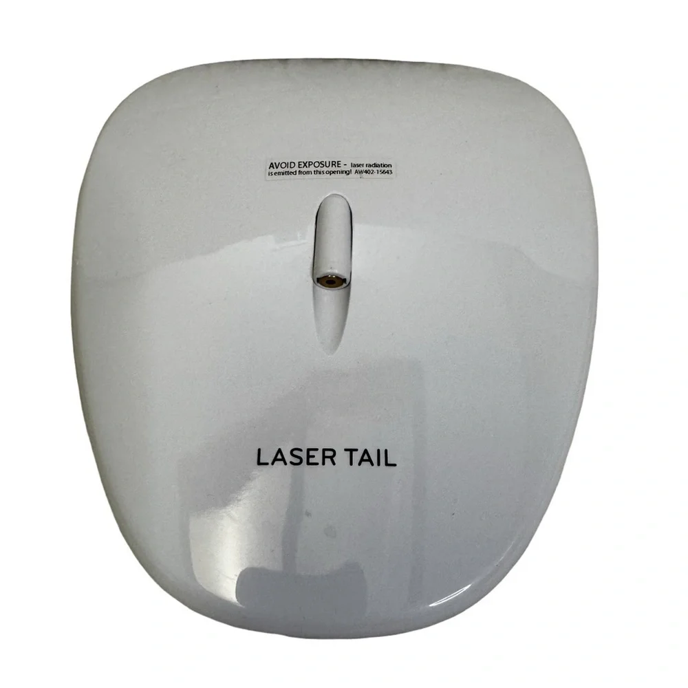 Laser Tail Automatic Laser Light Toy For Cats White Auto Shutoff Moves Randomly